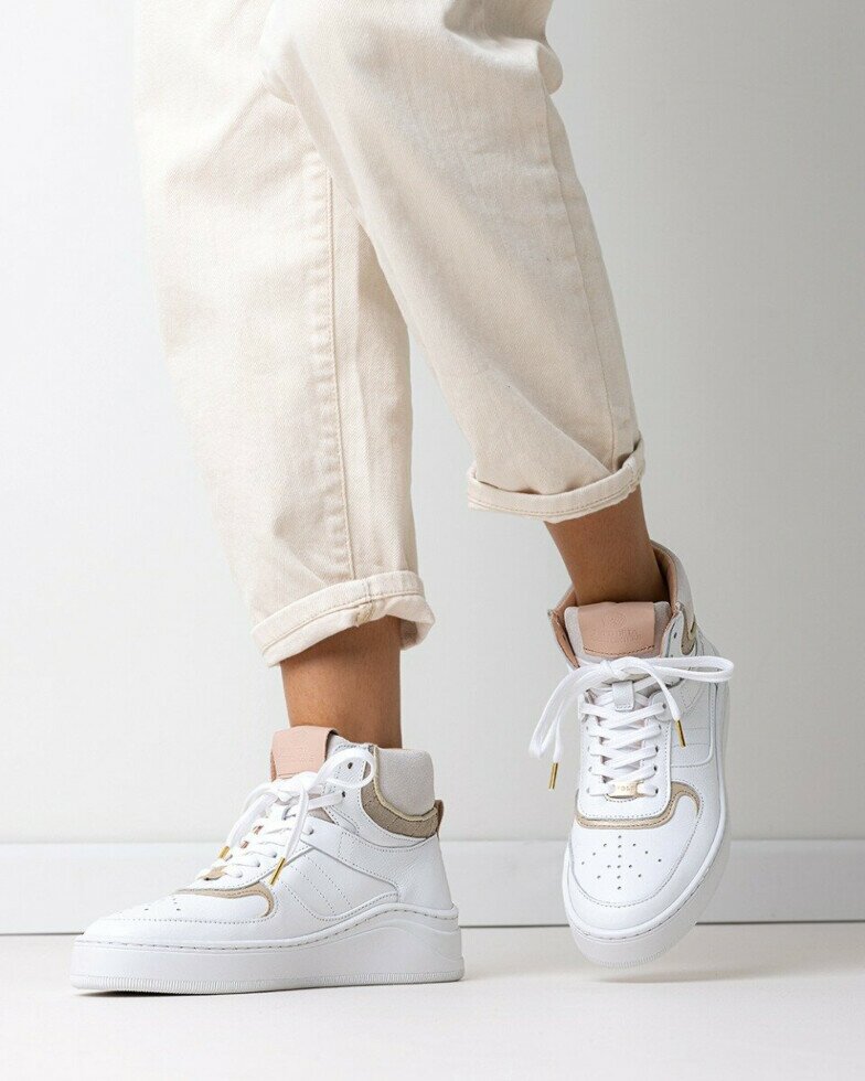 Leather on sale suede sneakers